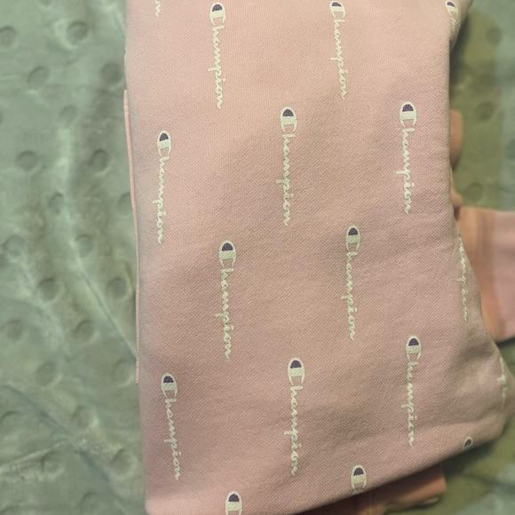 Champion Reverse Weave Allover Logo Hoodie - Picture 2 of 6